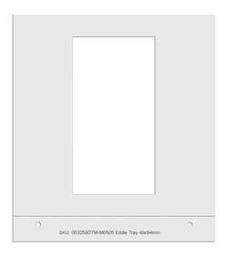 DTM Manual Tray - 053259DTM-M0505
