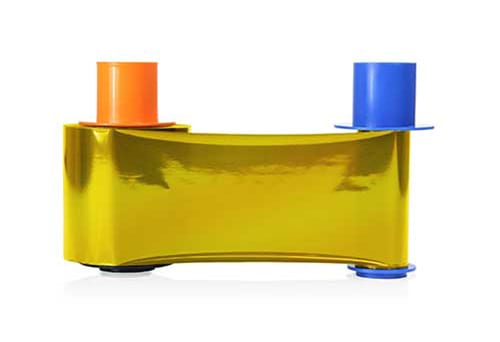 HID Fargo 45207 Gold Metallic Ribbon