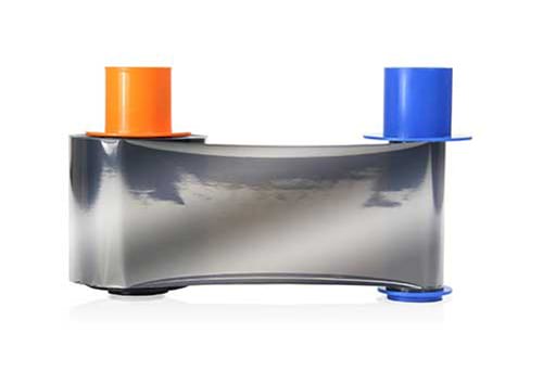 HID Fargo 45208 Silver Metallic Ribbon