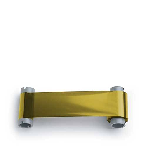 HID Fargo 86209 Gold Metallic Ribbon